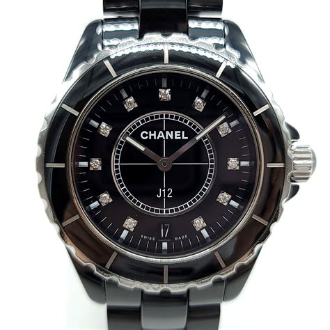 chanel j12 classic black price